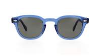 Moscot LEMTOSH SUN 46 SAPPHIRE GREY Niebieski