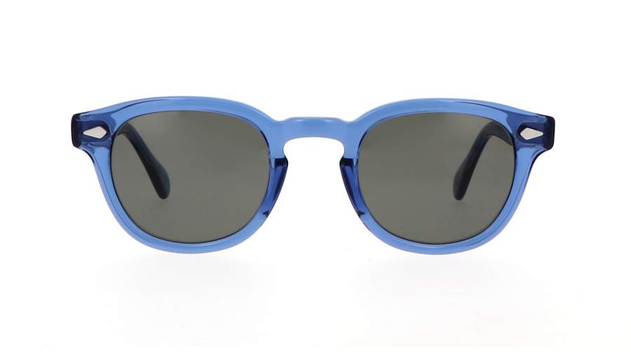 Sunglasses Moscot LEMTOSH SUN 46-24 SAPPHIRE GREY in stock
