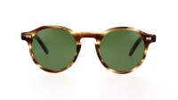 Moscot Miltzen MILTZEN SUN 46 BAMBOO CALIBAR Żółw