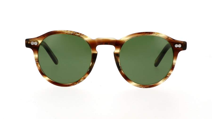 Sunglasses Moscot Miltzen BAMBOO CALIBAR GREEN 46-22 Medium in stock