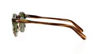 Moscot Miltzen MILTZEN SUN 46 BAMBOO CALIBAR Żółw