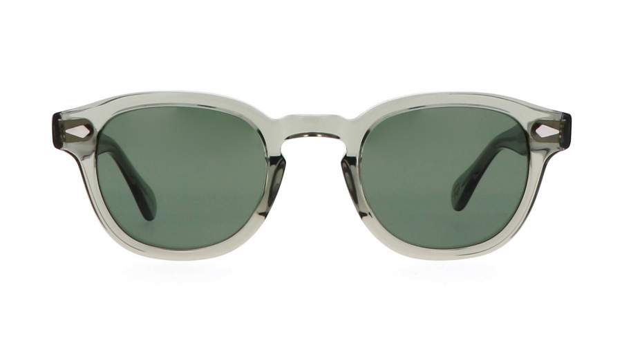 Sunglasses Moscot LEMTOSH SUN 49 SAGE G15 Clear Large in stock