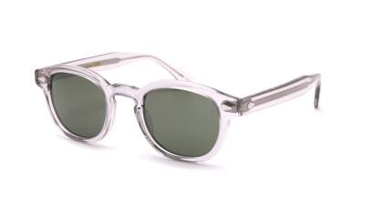 Moscot LEMTOSH SUN 49 LIGHT GREY G15 Przezroczysty