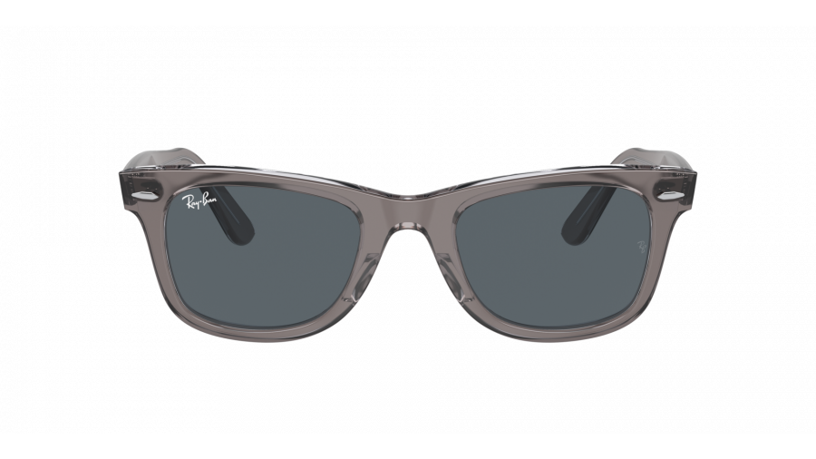 Sunglasses Ray-Ban Original wayfarer RB2140 1355/R5 54-18 Grey on transparent in stock