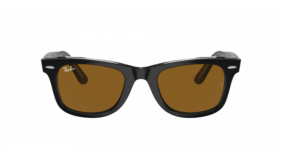 Sunglasses Ray-Ban Original wayfarer RB2140 1294/33 54-18 Black on transparent in stock