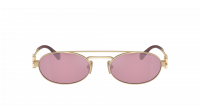 Miu Miu Logo MU 54ZS ZVN50D 53-19 Pale Gold