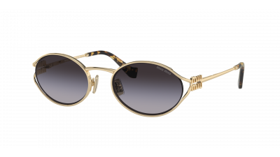 Occhiali da sole Miu Miu Logo MU 52YS ZVN5D1 54-21 Pale Gold in stock