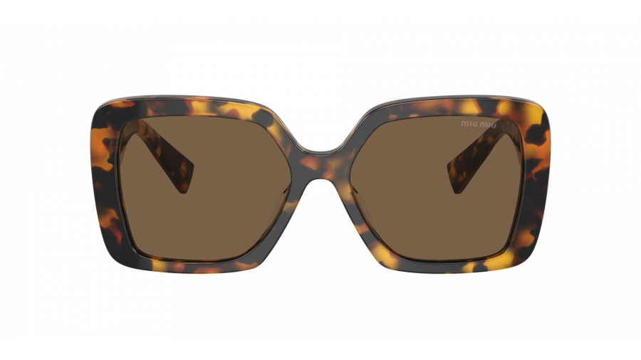 Sonnenbrille Miu Miu Glimpse MU 10YS VAU-06B 56-17 Honey Havana auf Lager