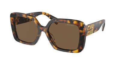 Lunettes de soleil Miu Miu Glimpse MU 10YS VAU-06B 56-17 Honey Havana en stock