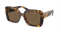 Miu Miu Glimpse MU 10YS VAU06B 56-17 Honey Havana