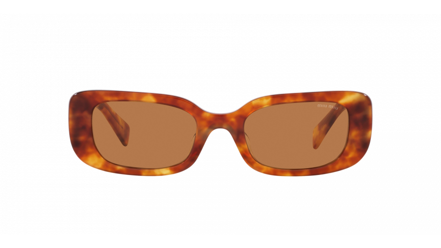 Sonnenbrille Miu Miu Glimpse MU 08YS 4BW-2Z1 51-21 Havana auf Lager