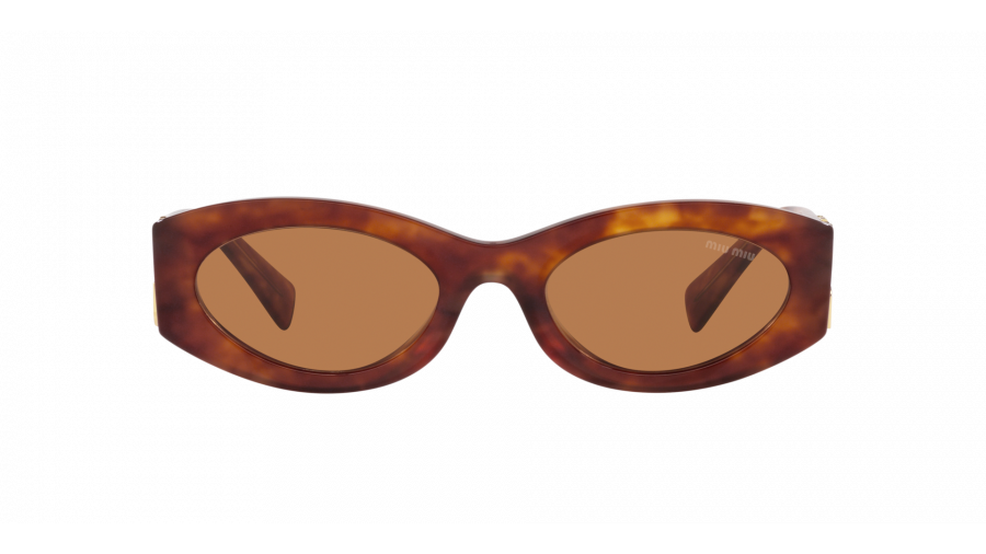 Sonnenbrille Miu Miu Glimpse MU 11WS 4BW-2Z1 54-21 Havana auf Lager