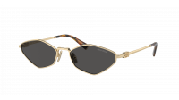 Miu Miu Logo MU 56ZS ZVN5S0 56-17 Pale Gold