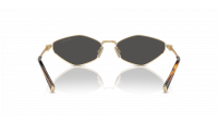 Miu Miu Logo MU 56ZS ZVN5S0 56-17 Pale Gold