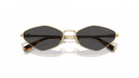Miu Miu Logo MU 56ZS ZVN5S0 56-17 Pale Gold