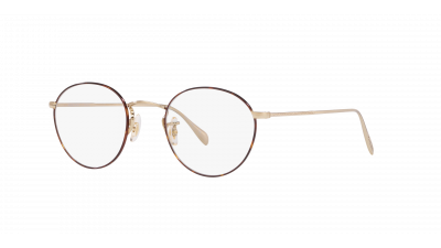 Oliver peoples Coleridge OV1186 5295 47-22 Soft Gold/Amber DTBK Foil