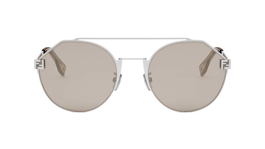 Sonnenbrille FENDI Sky FE40060U 16G 55-21 Silber auf Lager