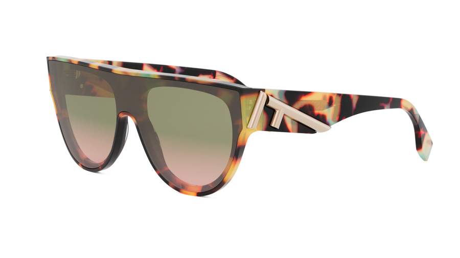 Okulary przeciwsłoneczne FENDI FE40150I 56P 00-0 Żółw