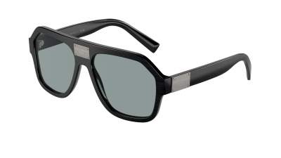 Lunettes de soleil Dolce & Gabbana DG4433 282087 58-16 Brushed Black en stock