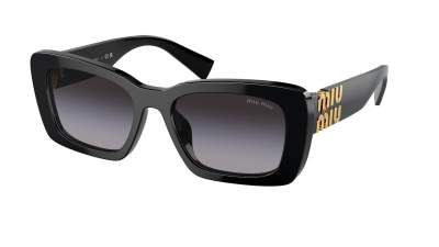 Sonnenbrille Miu Miu MU 07YS 1AB5D1 53-18 Schwarz auf Lager