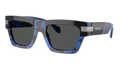 Lunettes de soleil Versace VE4464 545887 55-20 Havana Blue en stock