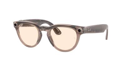 Lunettes de soleil Ray-Ban Meta headliner RW4009 6705ZX 50-23 Shiny Warm Stone en stock