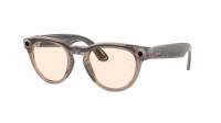 Ray-Ban Meta headliner RW4009 6705ZX 50-23 Shiny Warm Stone