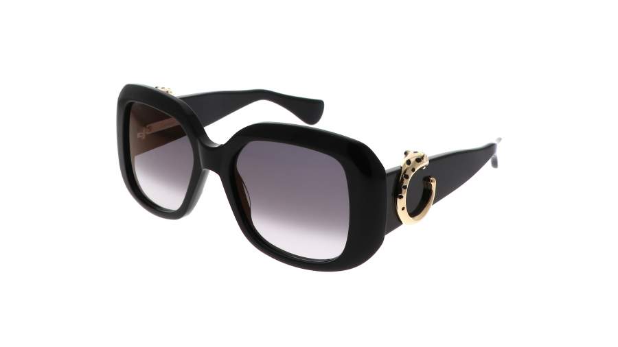 Sonnenbrille Cartier Panthère de Cartier CT0471S 001 54-18 Schwarz