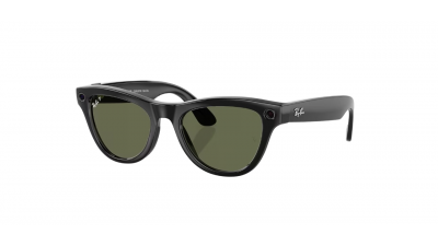 Sonnenbrille Ray-Ban Meta skyler RW4010 601/9A 52-20 Shiny Black auf Lager