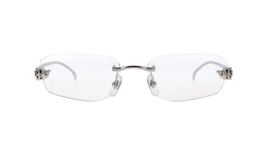 Lunettes de vue Cartier Exception CT0494O 002 Argent en stock