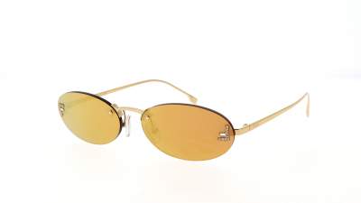 FENDI First crystal FE4075US 30L 54-15 Złoto