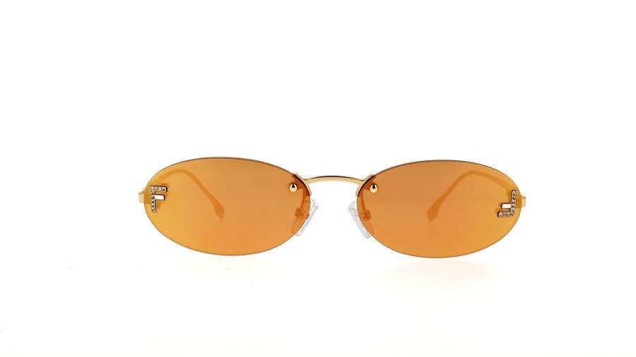 Sonnenbrille FENDI First FE4075US 30L 54-15 Gold auf Lager