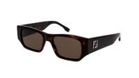 FENDI Square FE40144I 52E 54-17 Écaille