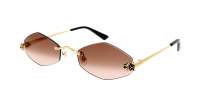 Cartier Core range CT0433S 002 55-20 Gold