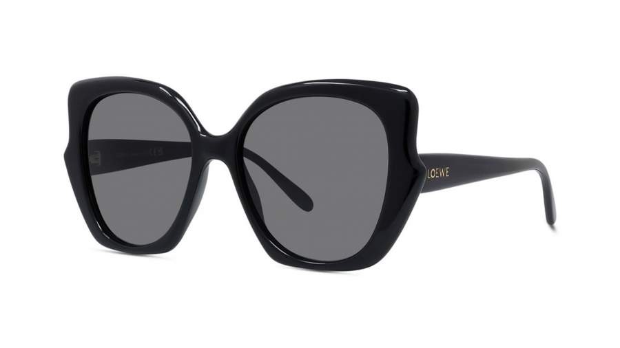 Okulary przeciwsłoneczne Loewe Thin LW40133I 01A 55-17 Czarny