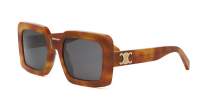 CELINE Triomphe CL40304U 53A 56-23 Tortoise