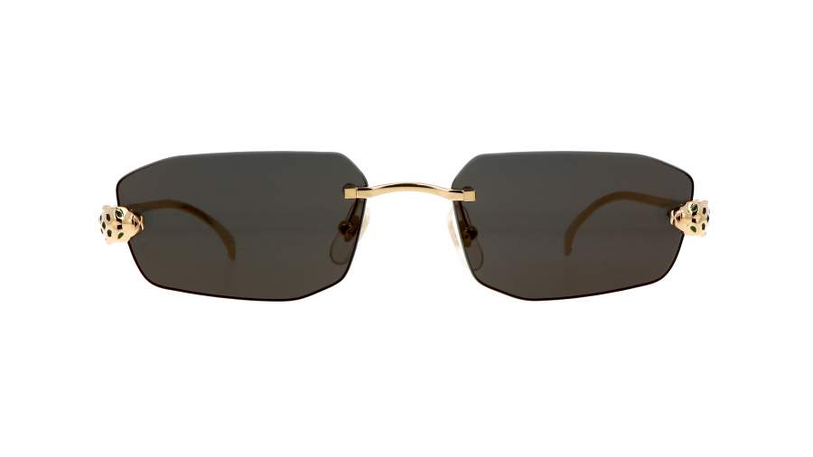 Lunettes de soleil Cartier Exception CT0474S 001 56-18 - en stock