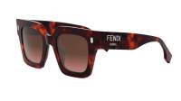 FENDI Roma FE40101I 54F 50-23 Red Havana