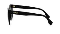 FENDI Lettering FE40151I 01B 55-17 Noir