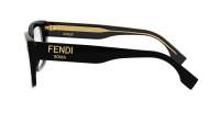 FENDI FE50094I 001 52-19 Schwarz