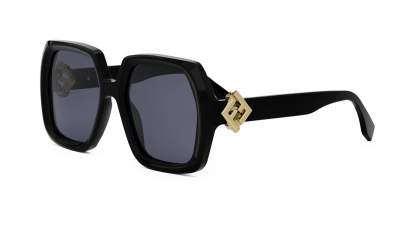 FENDI Ff diamonds FE40139I 01V 53-19 Czarny