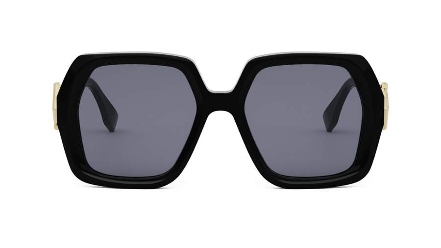 Sonnenbrille FENDI Ff diamonds FE40139I 01V 53-19 Schwarz auf Lager