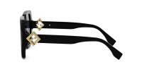 FENDI Ff diamonds FE40139I 01V 53-19 Czarny