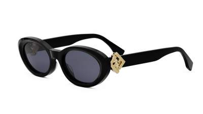 FENDI Ff diamonds FE40140U 01A 53-18 Czarny