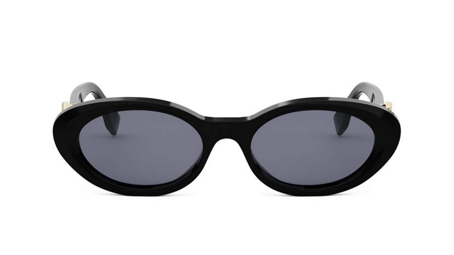 Sonnenbrille FENDI Ff diamonds FE40140U 01A 53-18 Schwarz auf Lager