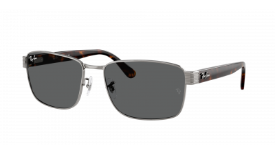 Lunettes de soleil Ray-Ban RB3750 004/B1 62-18 Gun metal en stock