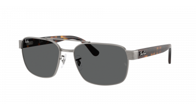 Lunettes de soleil Ray-Ban Aviator Large Metal RB3751 004/B1 61-17 Gun metal en stock