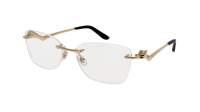 Cartier Panthère de cartier CT0120O 001 57-17 Ouro