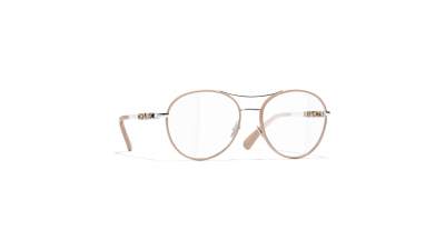 Brille CHANEL CH2214 C261 53-17 Silber auf Lager