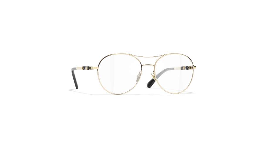 Lunettes de vue CHANEL CH2214 C395 55-17 Or en stock